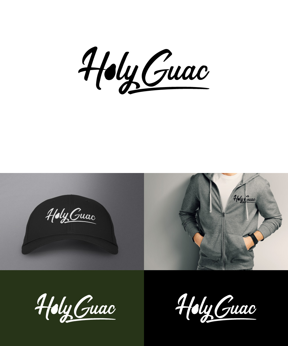 Logo Design by Sergio Coelho for Holy Guac | Design #13930008