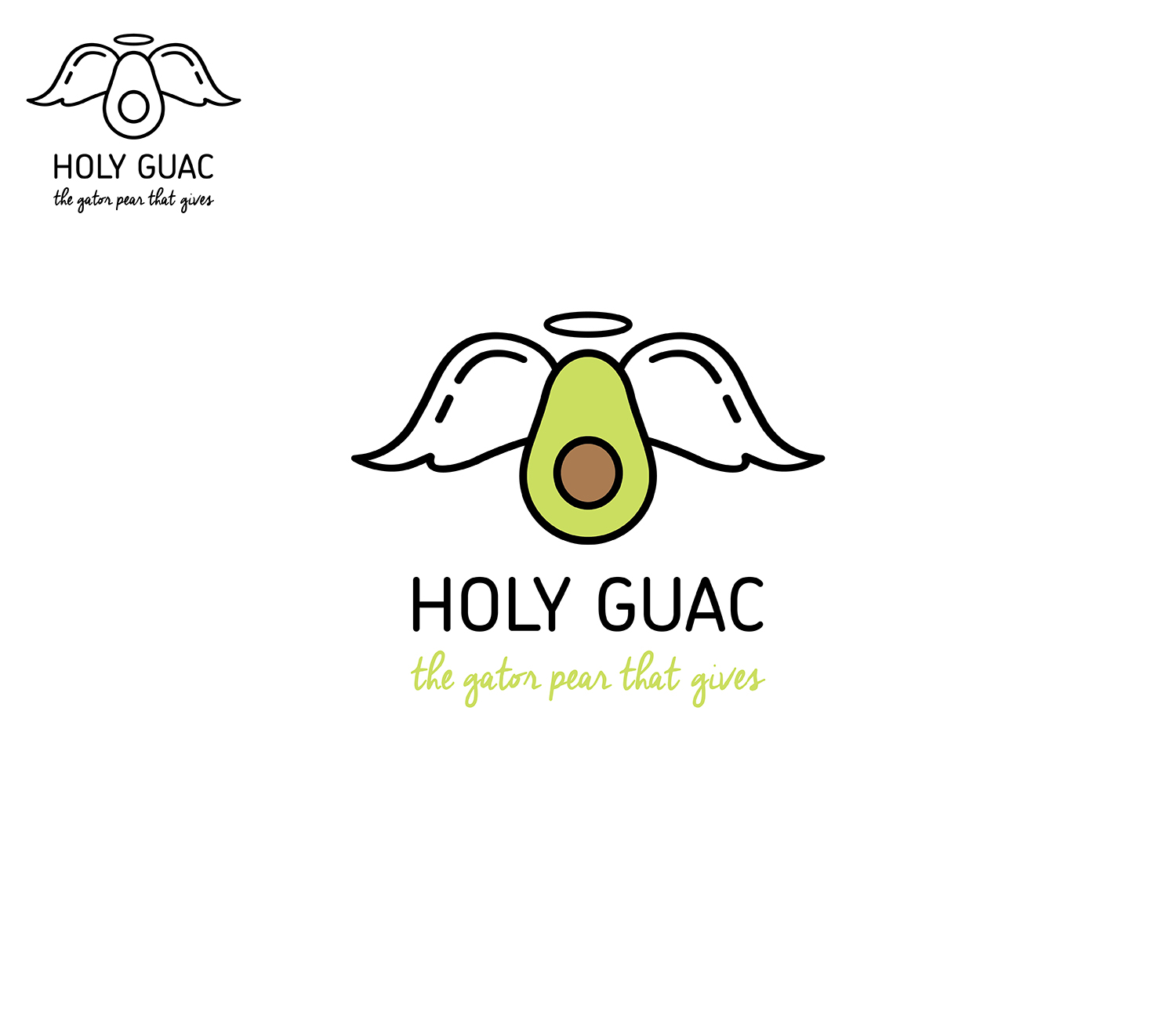 Logo-Design von RoundYellow für Holy Guac | Design #14199125