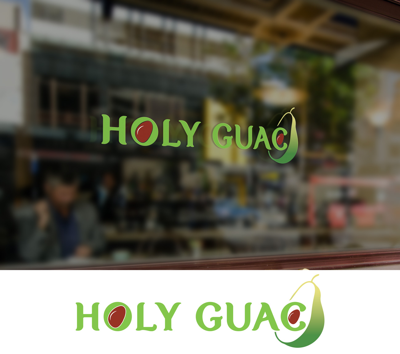 Logo-Design von Impressive Sol für Holy Guac | Design #13929286