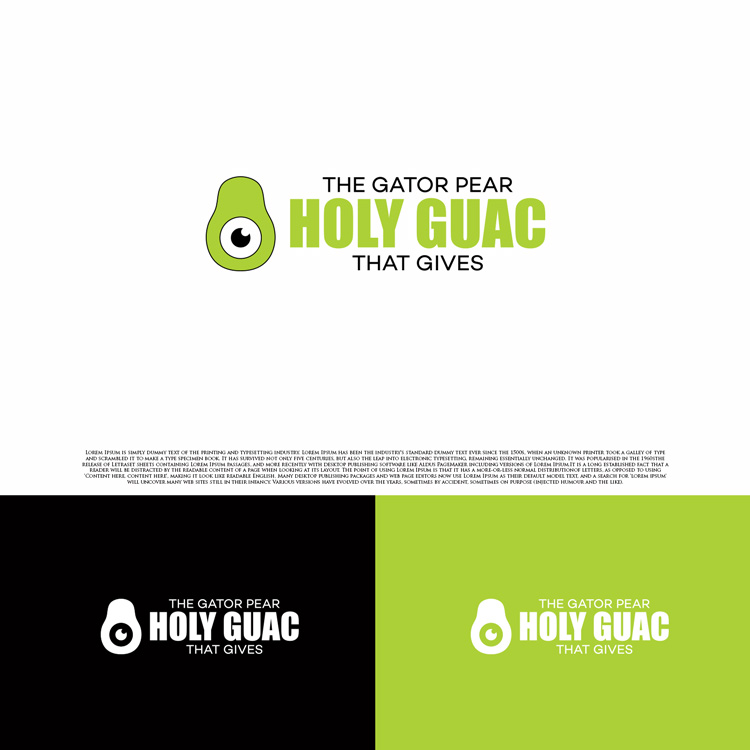 Logo-Design von DesignDUO für Holy Guac | Design #14044031