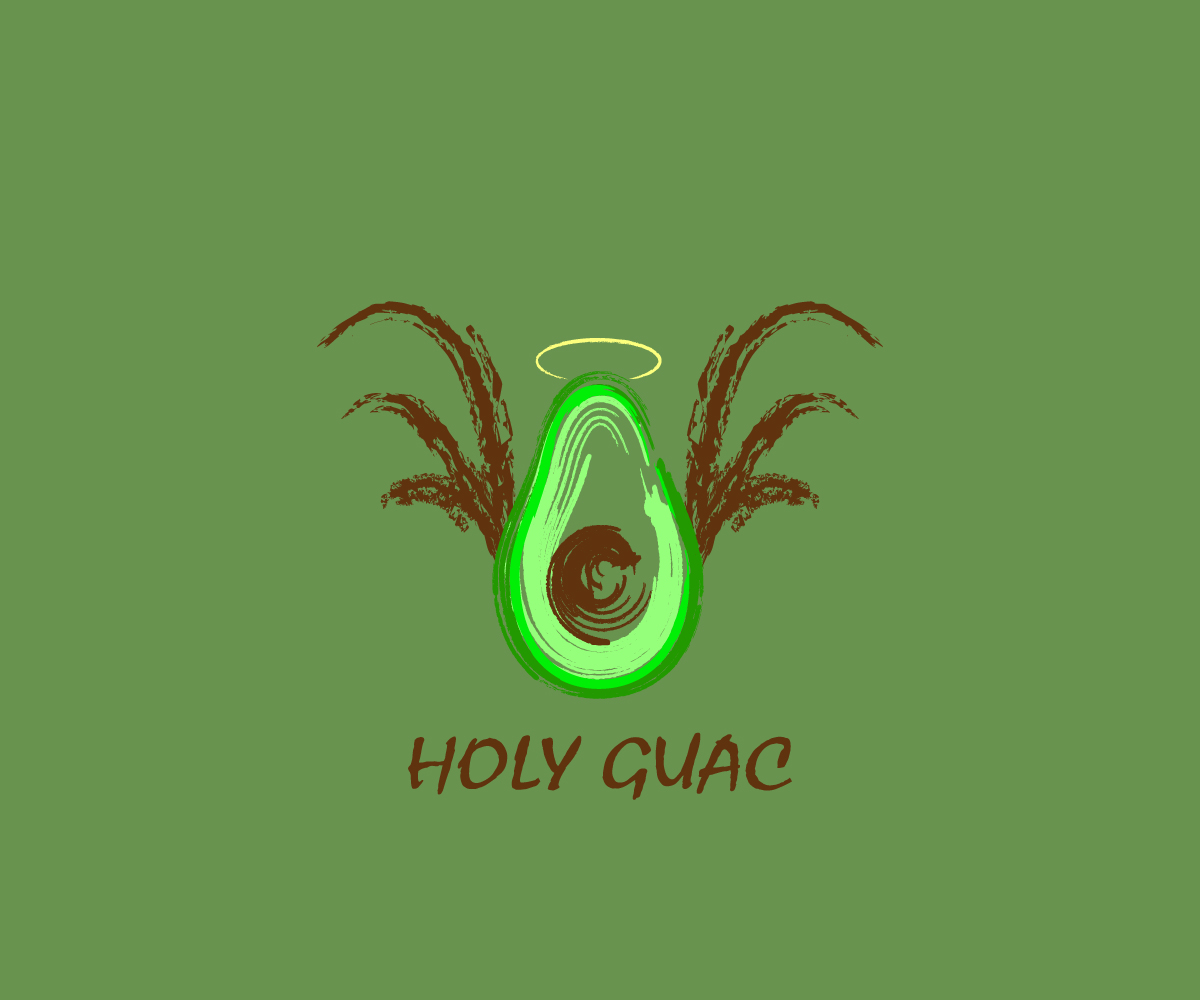 Diseño de Logo por DeliSoyka para Holy Guac | Diseño #14268620