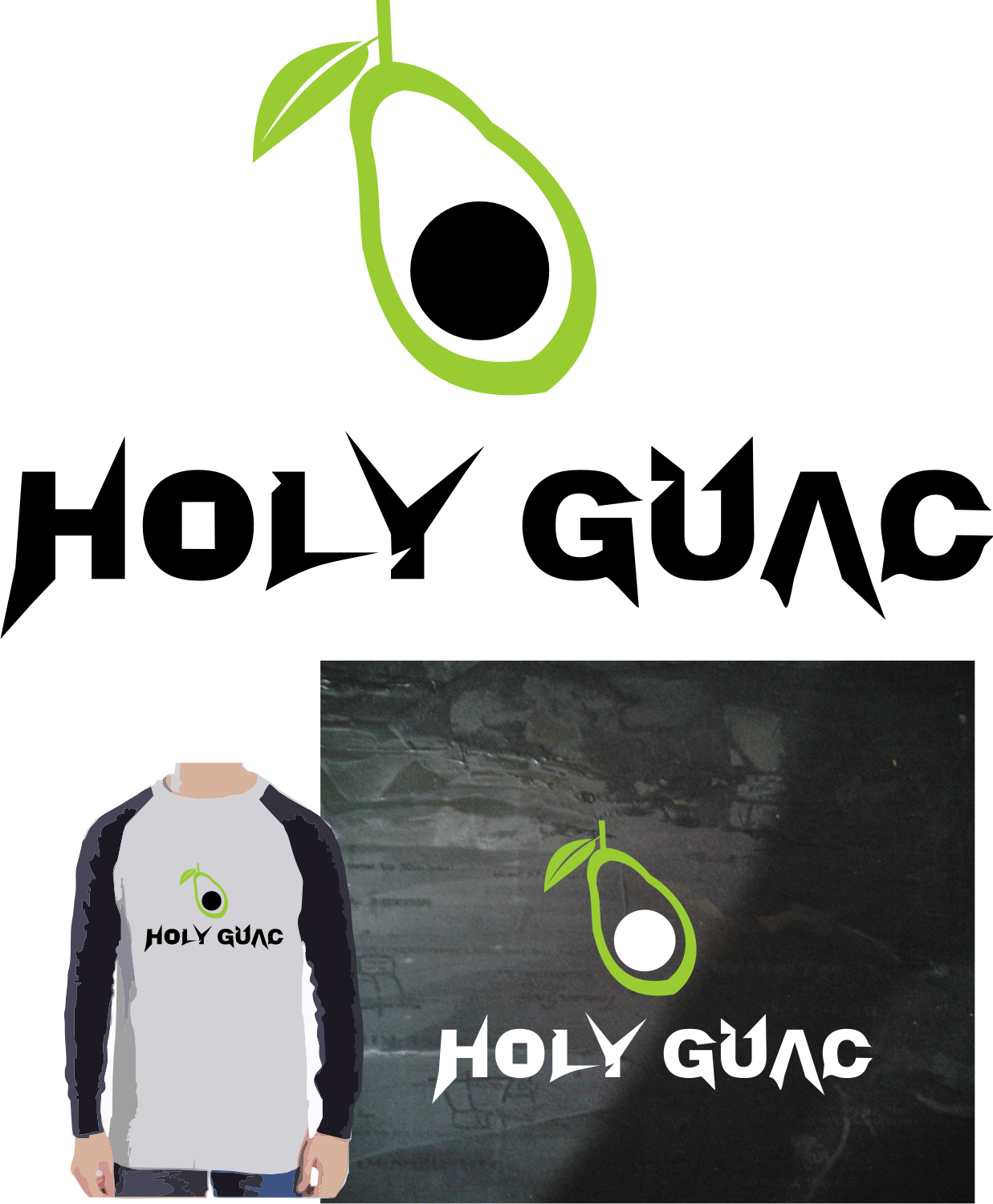 Diseño de Logo por tembre studio para Holy Guac | Diseño #13998244