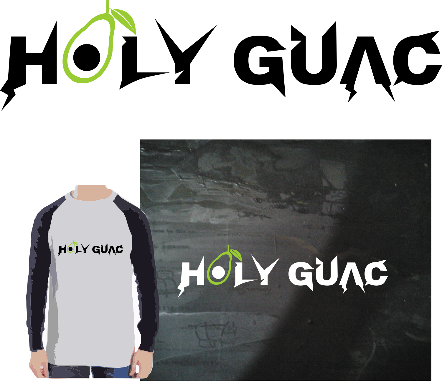 Diseño de Logo por tembre studio para Holy Guac | Diseño #13998259