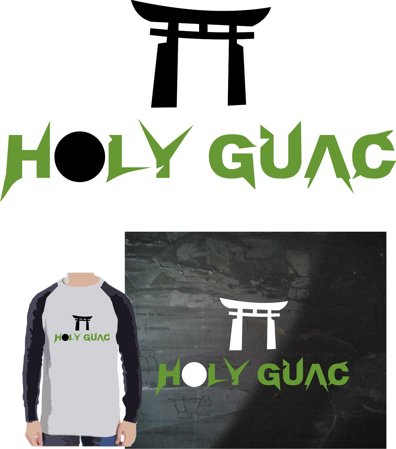 Diseño de Logo por tembre studio para Holy Guac | Diseño #13998279