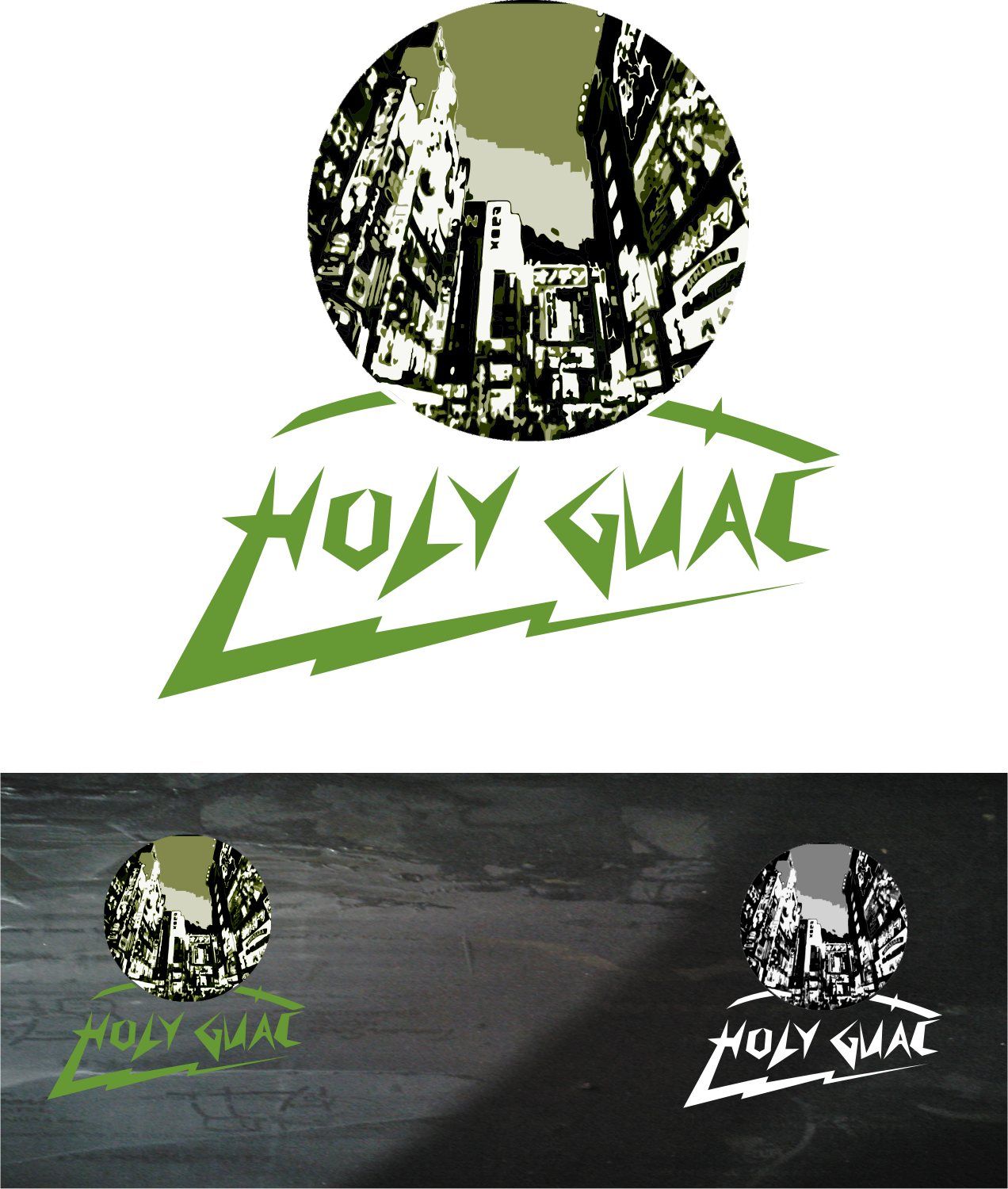 Diseño de Logo por tembre studio para Holy Guac | Diseño #13998448