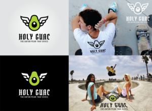 Diseño de Logo por dan-D-dan para Holy Guac | Diseño: #14038030