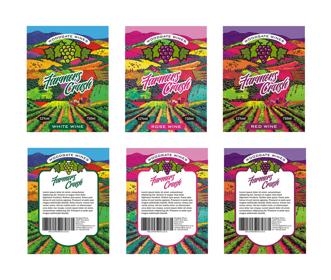 Etikett-Design von The Freelance Designer für Woodgate Wines | Design #14107807