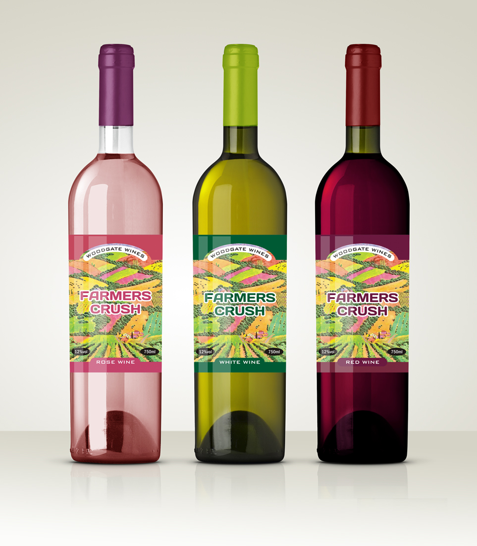 Diseño de Etiqueta por The Freelance Designer para Woodgate Wines | Diseño #14123036