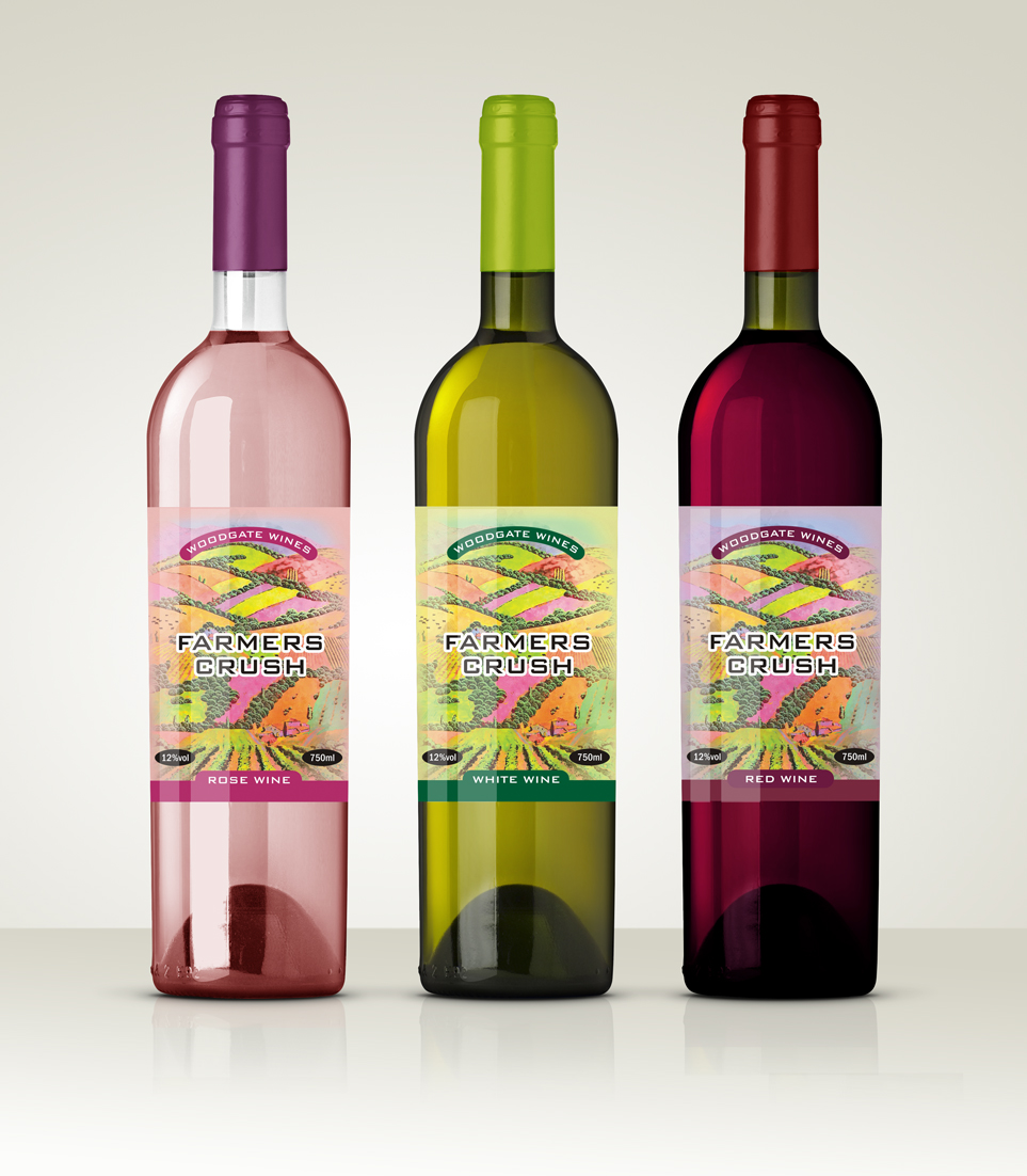 Diseño de Etiqueta por The Freelance Designer para Woodgate Wines | Diseño #14123075