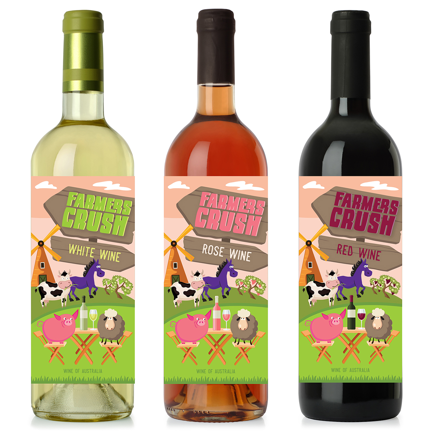 Label Design by RoundYellow for Woodgate Wines | Design #14044310