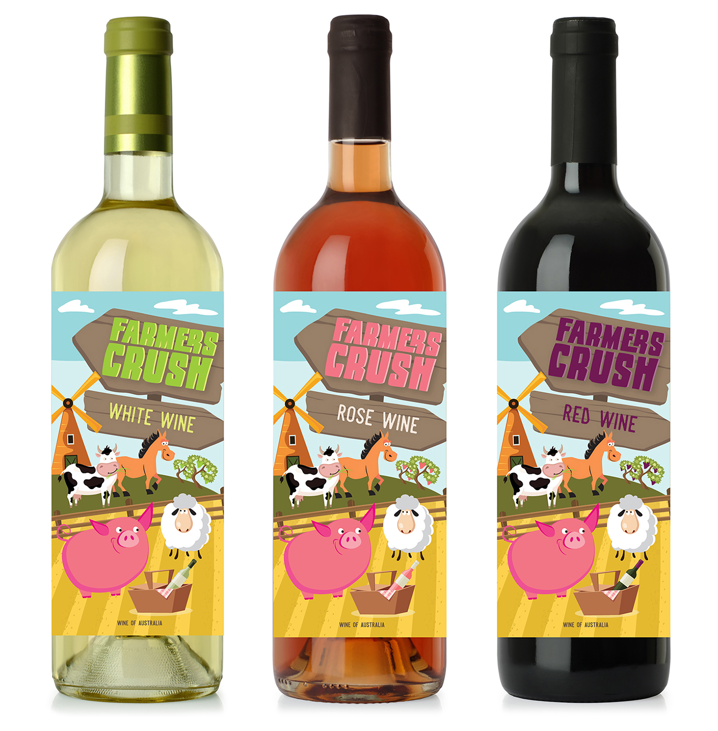 Etikett-Design von RoundYellow für Woodgate Wines | Design #14229746