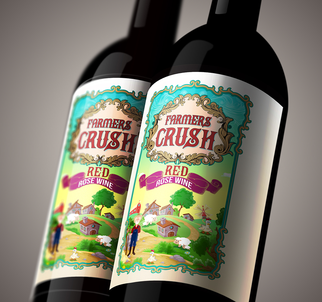 Label Design by Vishal Vishwakarma  for Woodgate Wines | Design #14112471