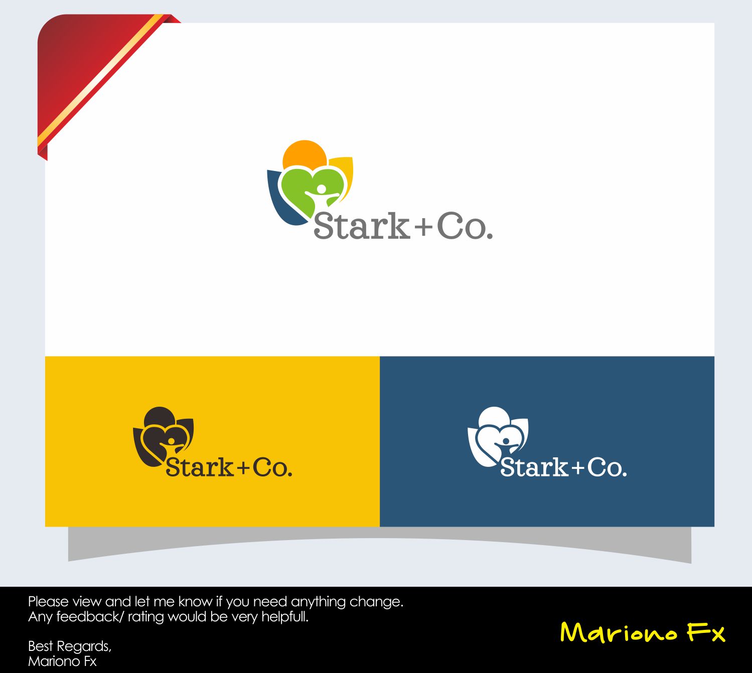 Logo Design by Mariono Fx for Stark + Co.  | Design #13935719