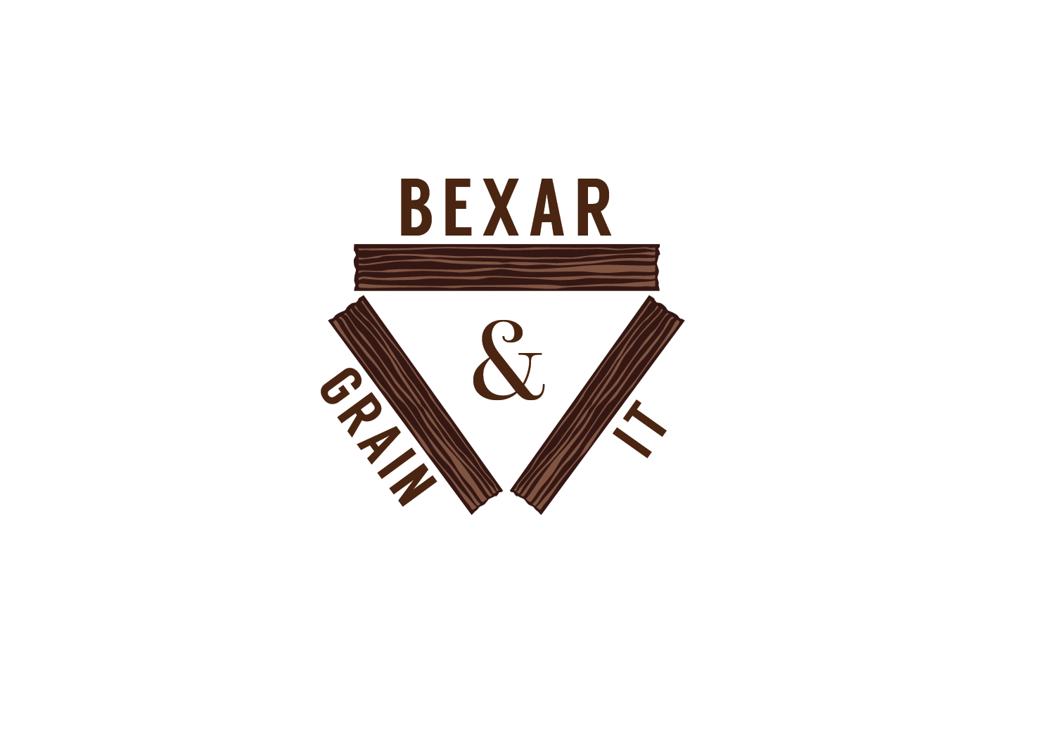 Logo Design by ivo_i_ivanov for Bexar and Grain It | Design #13946404