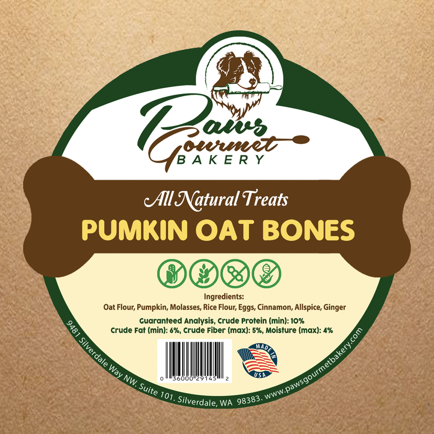 playful-elegant-bakery-label-design-for-paws-gourmet-bakery-by