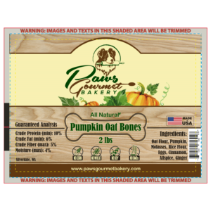 Label Design by Polina_pro for Paws Gourmet Bakery | Design: #14022683