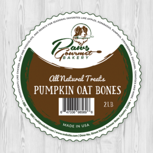 Label Design by Ni Oeuvre for Paws Gourmet Bakery | Design: #13949907