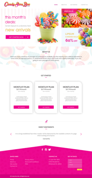 Web Design by primarydesigner2k9 for this project | Design #13959917