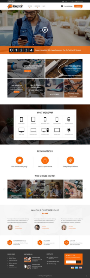 Web Design par pb pour KRISTOFER ANTRIOY XAMPERT KAI SIA EE | Design : #14019472