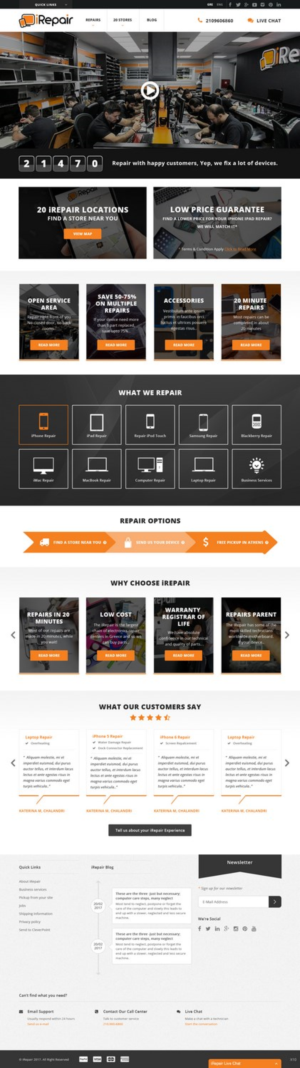 Web Design par pb pour KRISTOFER ANTRIOY XAMPERT KAI SIA EE | Design : #14032383