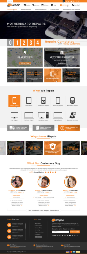 Web Design par Sbss pour KRISTOFER ANTRIOY XAMPERT KAI SIA EE | Design : #14016815