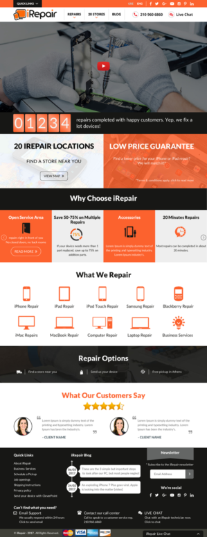 Web Design par rightway pour KRISTOFER ANTRIOY XAMPERT KAI SIA EE | Design : #14018417