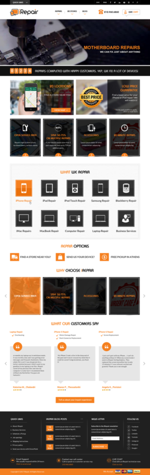 Web Design by rainbowdesign003 for KRISTOFER ANTRIOY XAMPERT KAI SIA EE | Design: #14037851