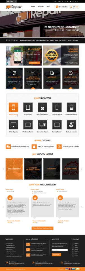 Web Design by rainbowdesign003 for KRISTOFER ANTRIOY XAMPERT KAI SIA EE | Design: #14037853