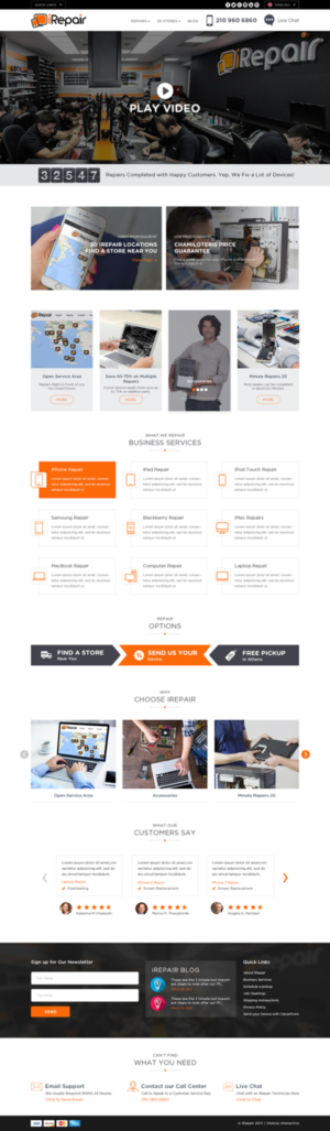 Web Design by dribbble