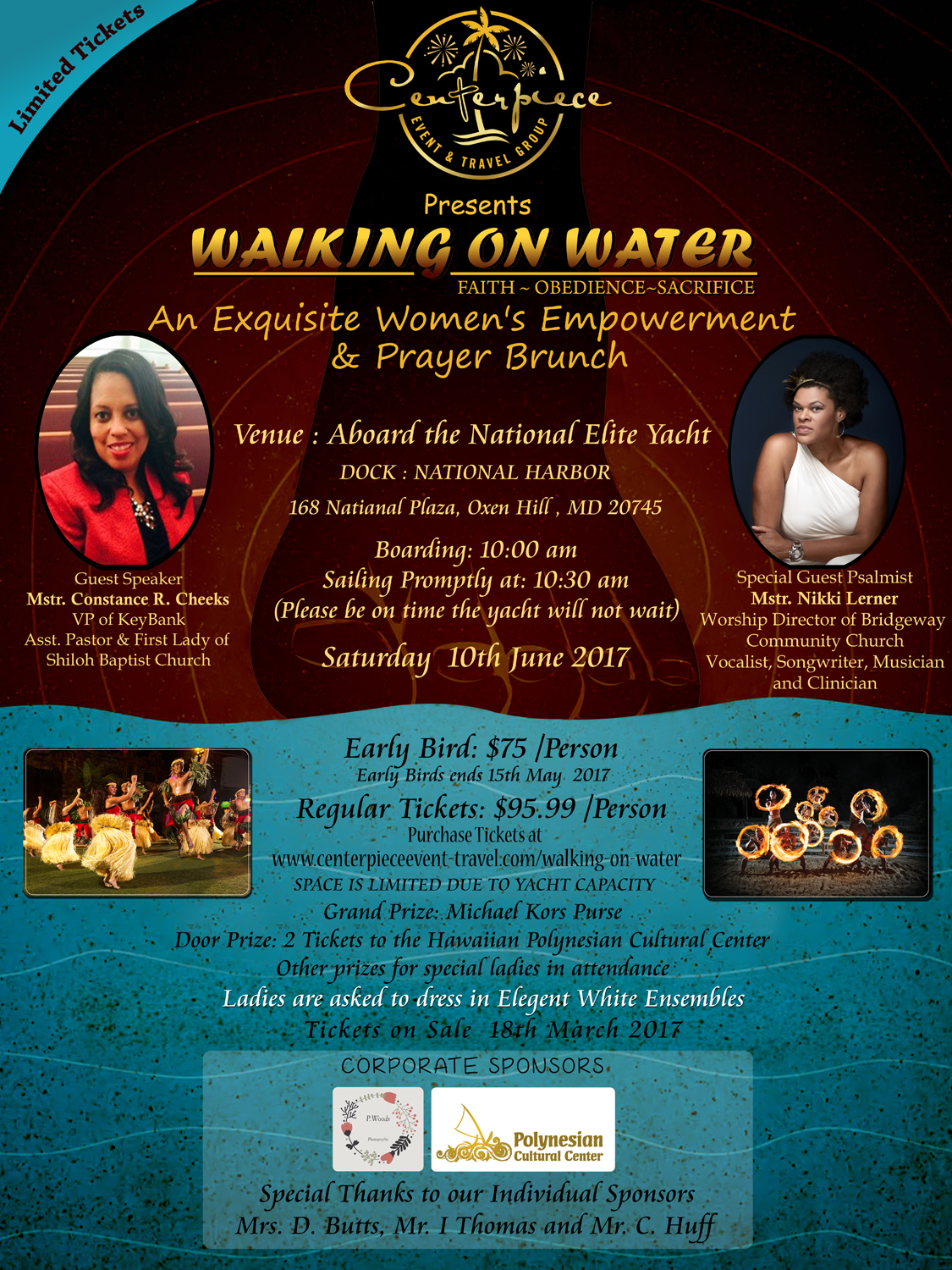 Flyer-Design von Ashish für Centerpiece Event & Travel Gp | Design #14009246