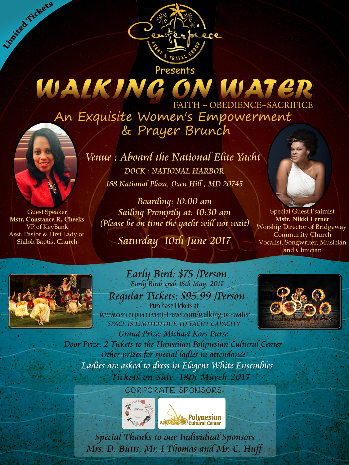 Diseño de Flyer por Ashish para Centerpiece Event & Travel Gp | Diseño #14012604