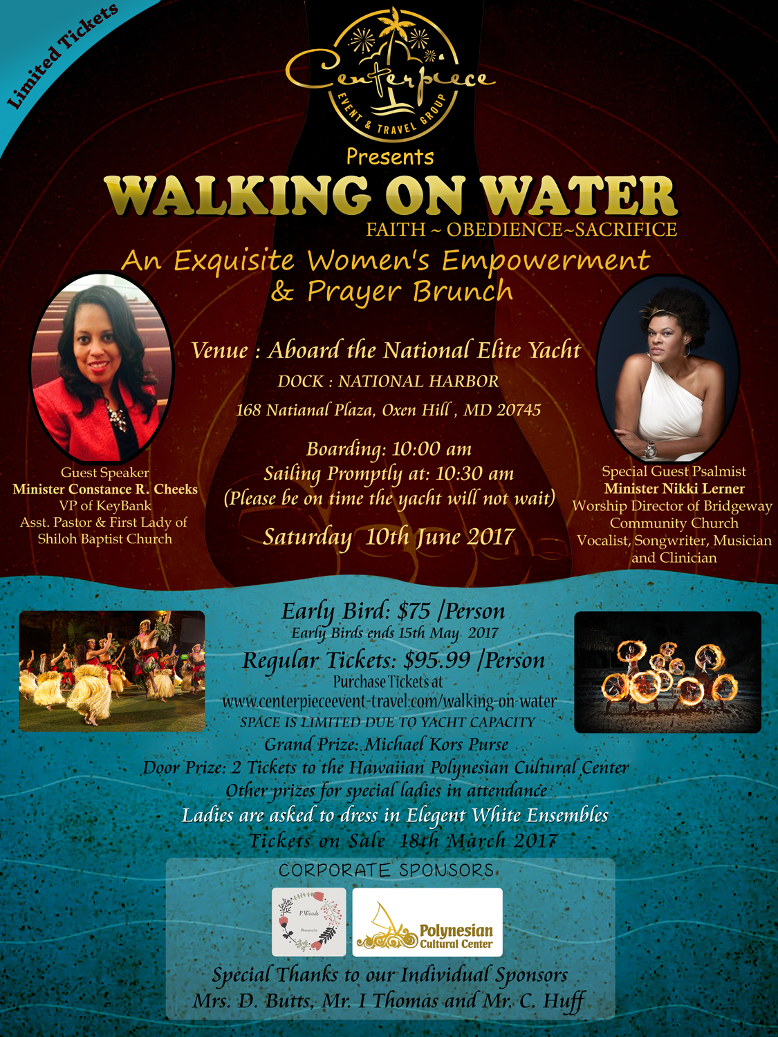 Flyer Design by Ashish for Centerpiece Event & Travel Gp | Design #14074173