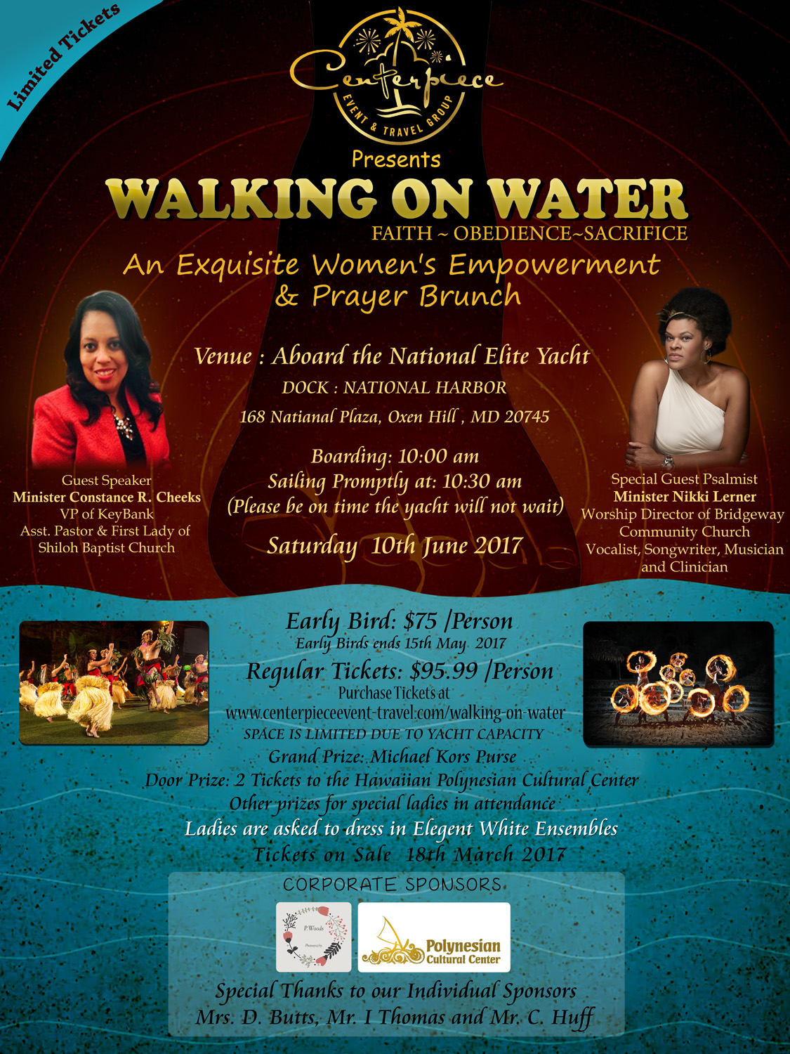 Flyer Design by Ashish for Centerpiece Event & Travel Gp | Design #14108059