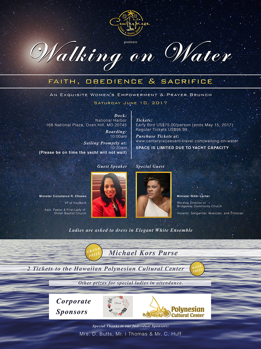 Flyer Design by Ivan84 for Centerpiece Event & Travel Gp | Design #13994869