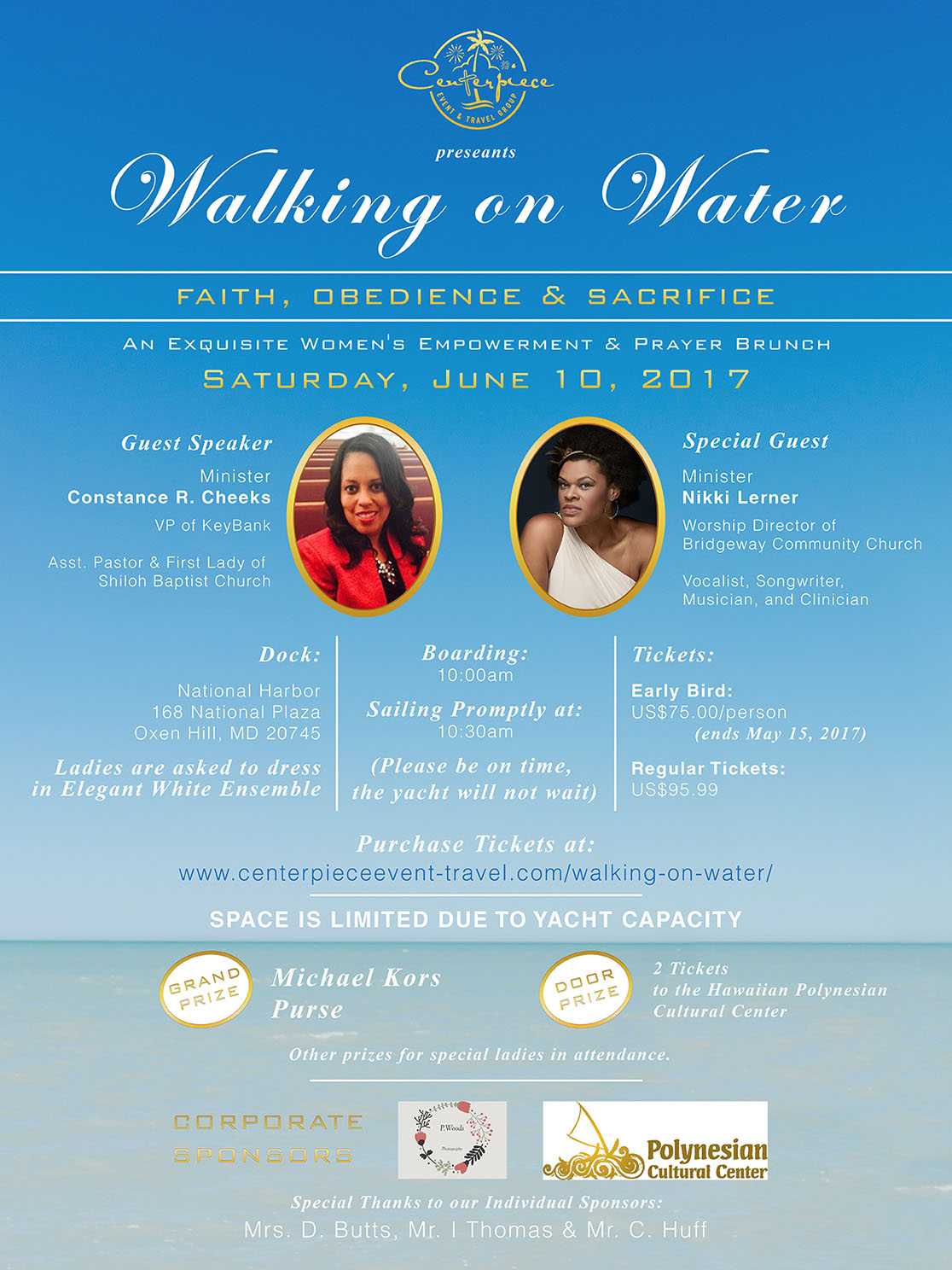 Flyer Design by Ivan84 for Centerpiece Event & Travel Gp | Design #14008551