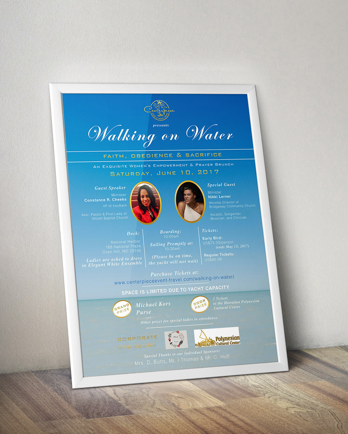 Design de Flyer par Ivan84 pour Centerpiece Event & Travel Gp | Design #14008553