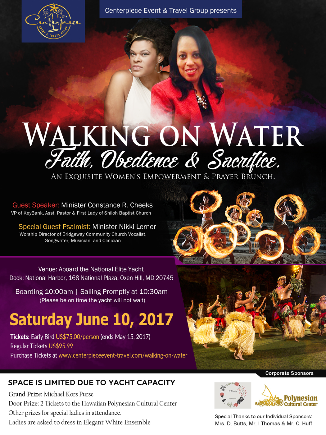 Diseño de Flyer por Gfx.26™ para Centerpiece Event & Travel Gp | Diseño #13972749