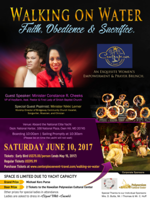 Flyer Design by Gfx.26™ for Centerpiece Event & Travel Gp | Design: #13994219