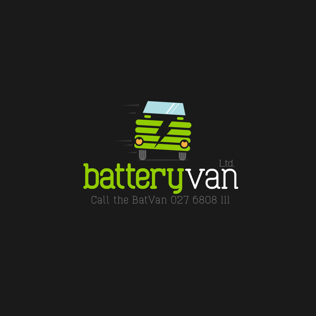 Logo Design by Dream Logo Design for Battery Van Ltd | Design: #14021129