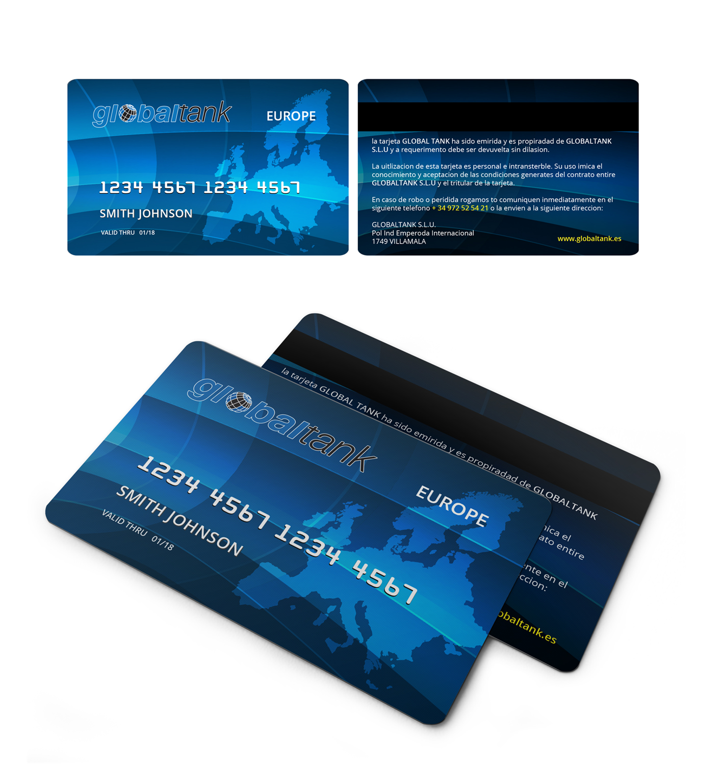 Card Design by AbyJohns for GlobalTank SLU | Design #13975363