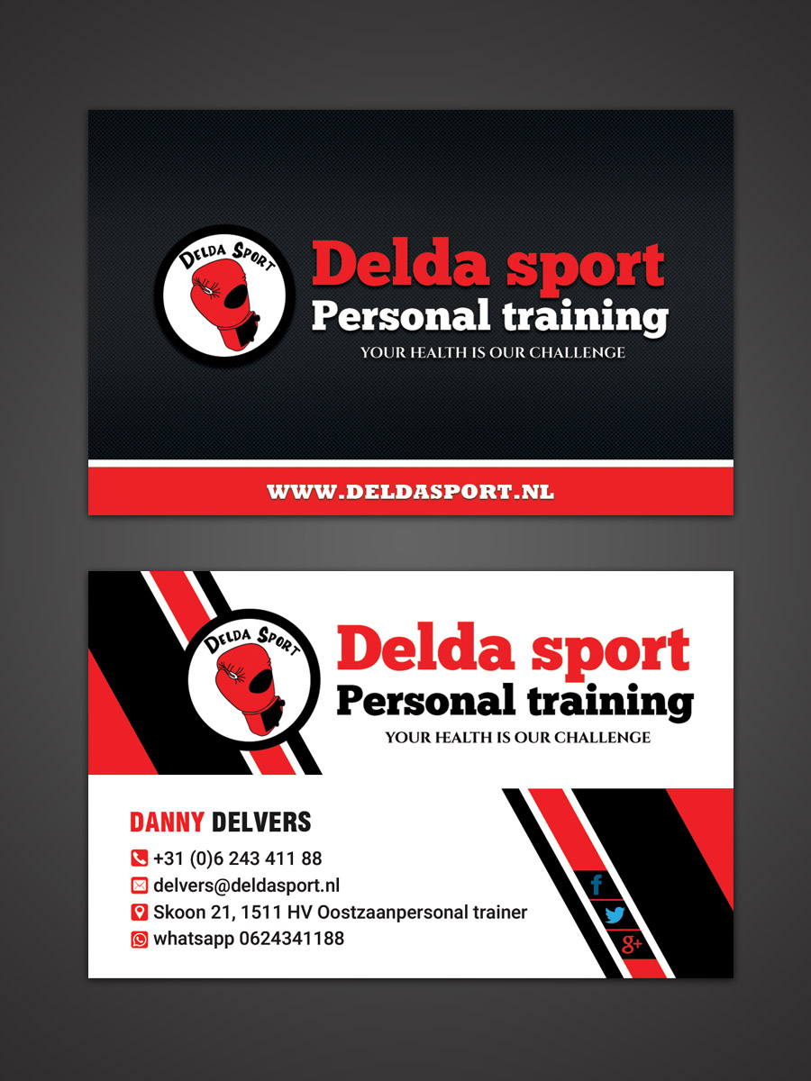Business Card Design by Sandaruwan for Personal-trainer.nl | Design #13934951