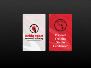 Design de Carte de Visite par Creations Box 2015 pour Personal-trainer.nl | Design : #13946418