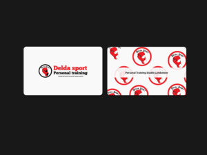Design de Carte de Visite par Creations Box 2015 pour Personal-trainer.nl | Design : #13946437