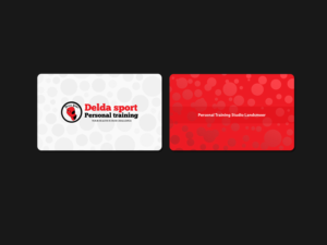 Design de Carte de Visite par Creations Box 2015 pour Personal-trainer.nl | Design : #13946438