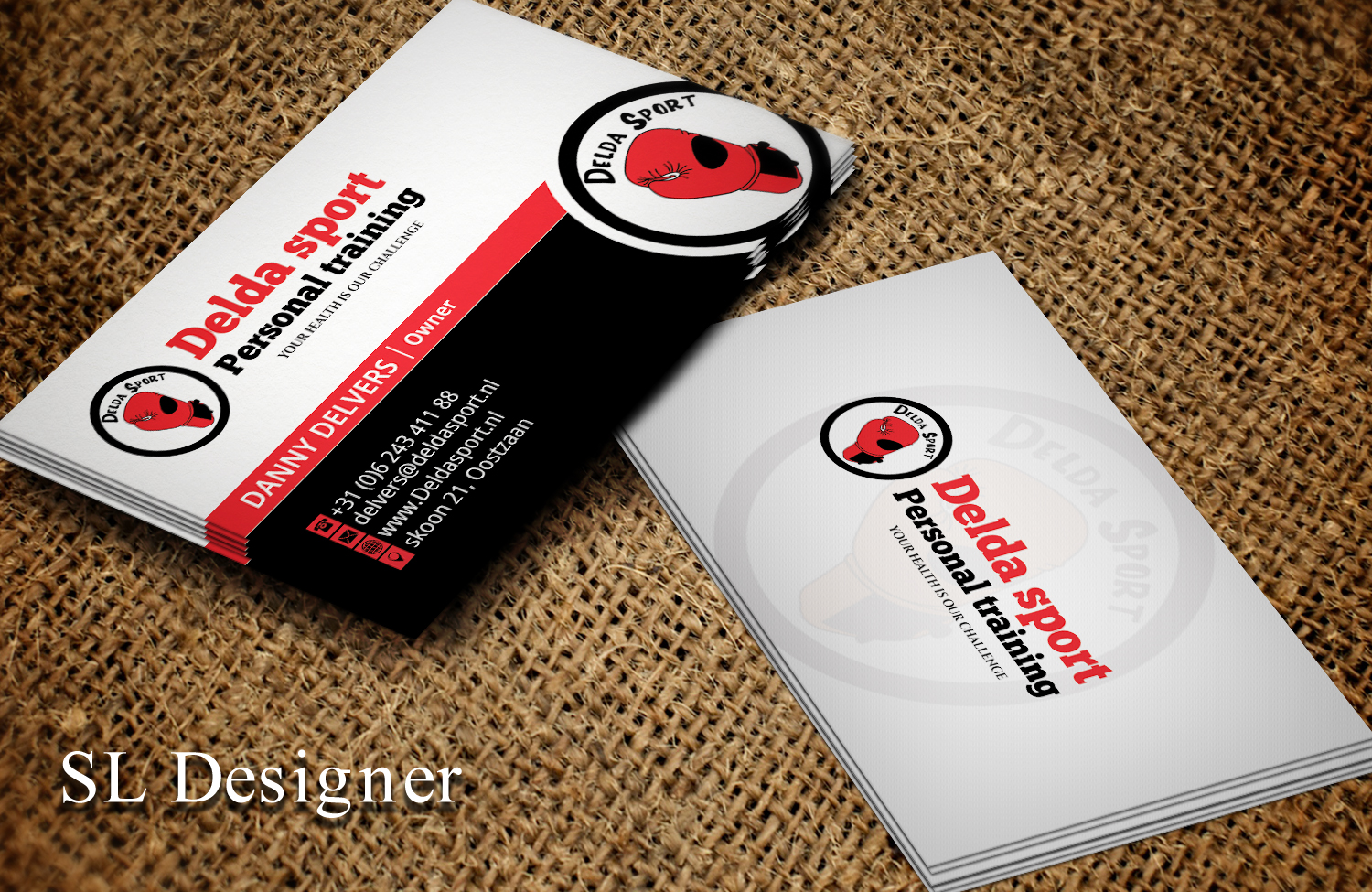 Business Card Design by SL Designer for Personal-trainer.nl | Design #13929473