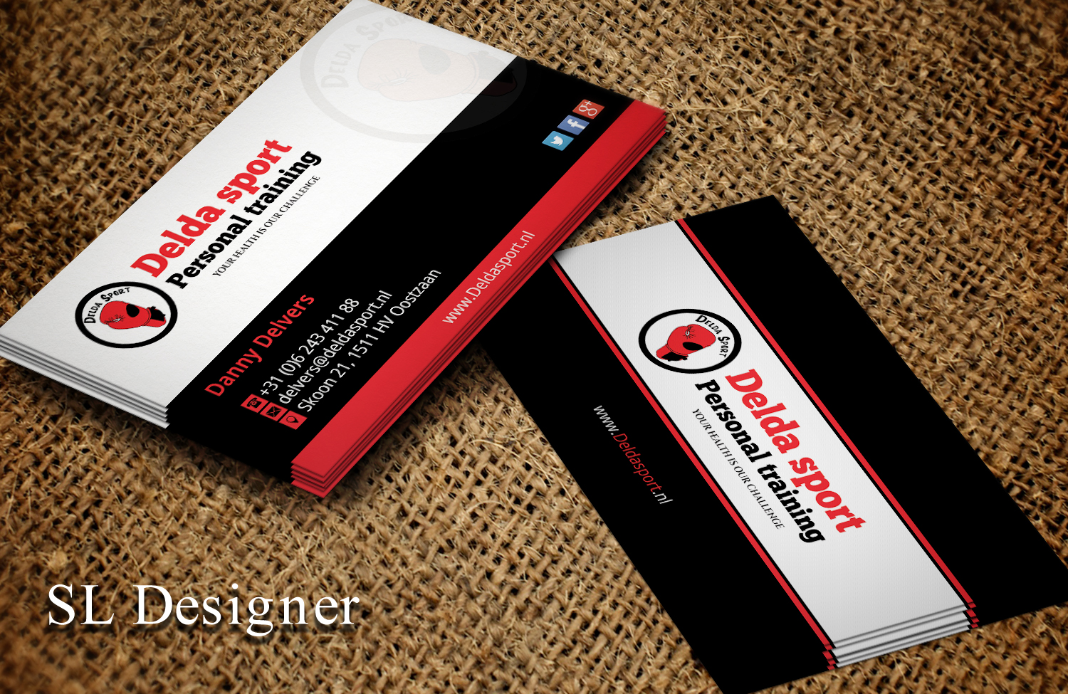 Business Card Design by SL Designer for Personal-trainer.nl | Design #13929474