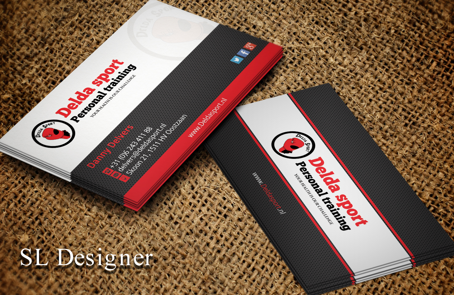 Business Card Design by SL Designer for Personal-trainer.nl | Design #13929476