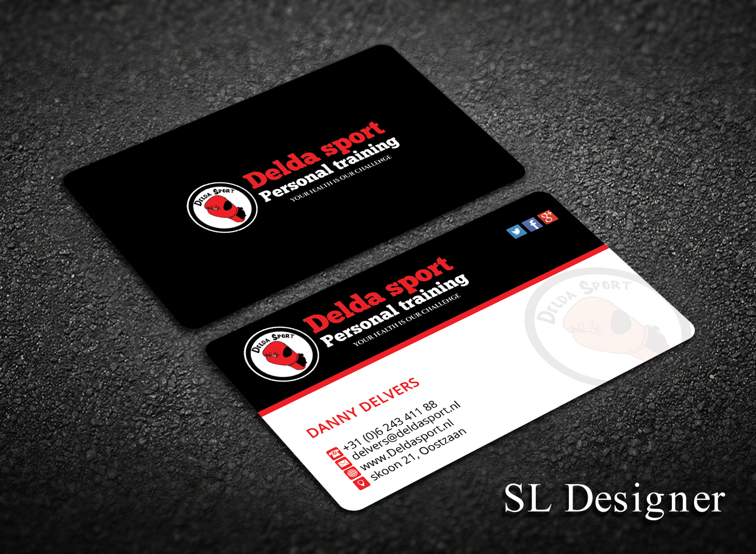 Business Card Design by SL Designer for Personal-trainer.nl | Design #13929479