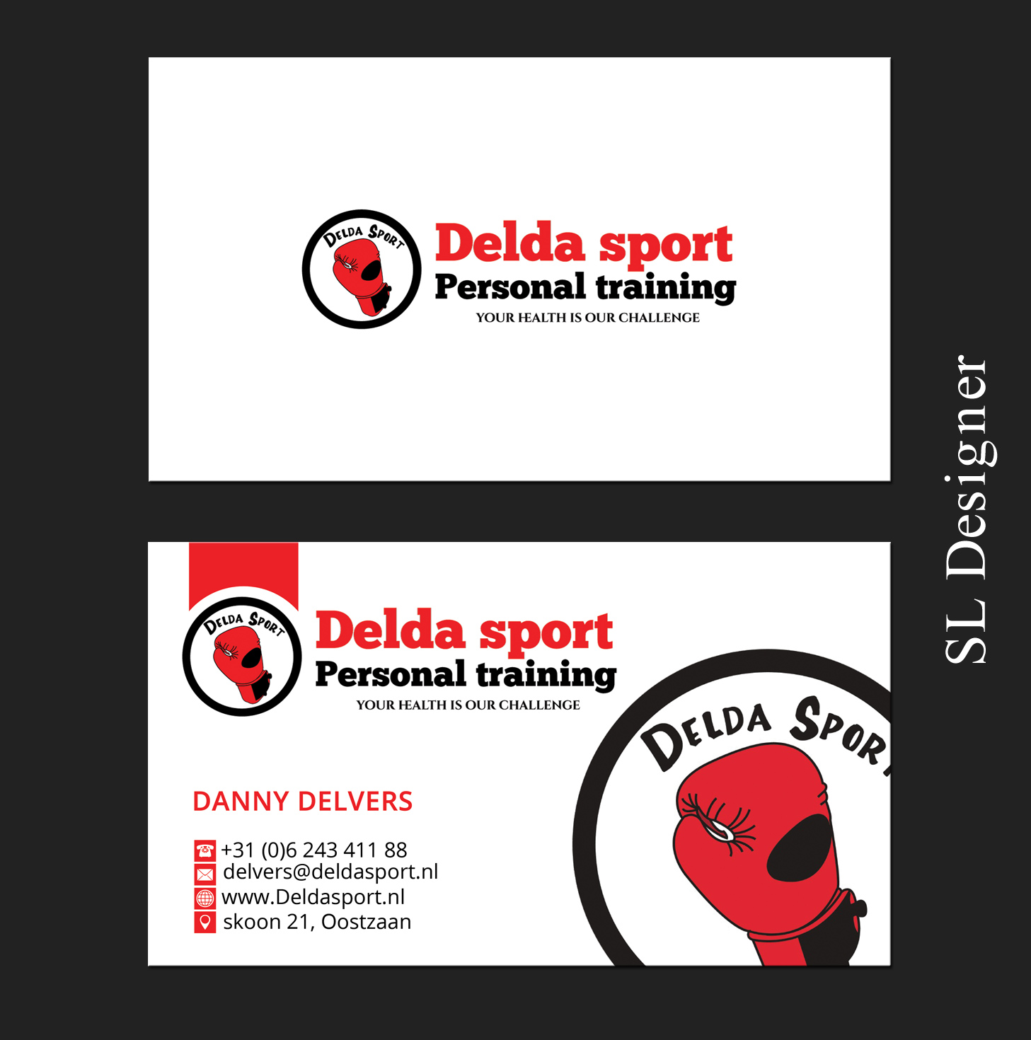Business Card Design by SL Designer for Personal-trainer.nl | Design #13929482