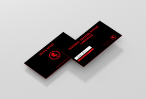 Make a high end Clubcard for personal training studio. Not a business card but a clubcard | Business Card Design by Melanie